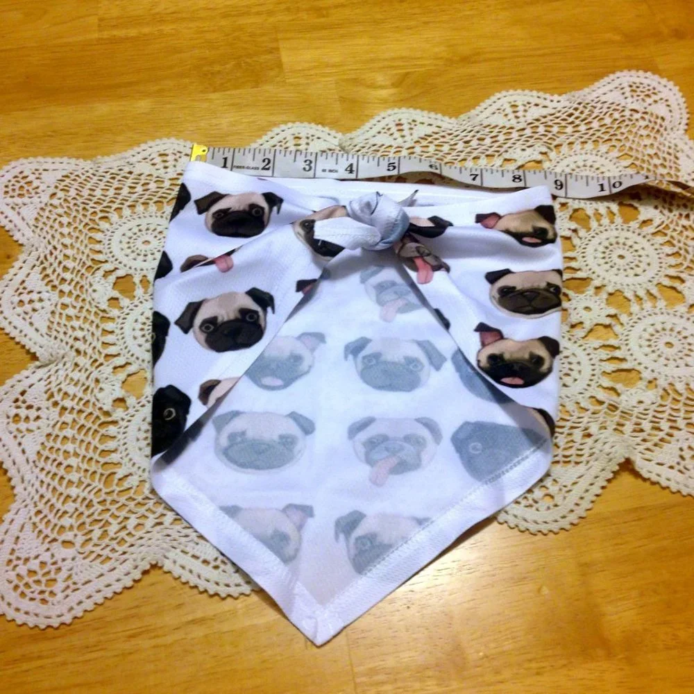 NWOT Pug Bandana, small Bundle Only Item
